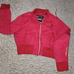 Vintage ecko red crop jacket